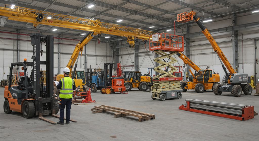 Endüstriyel Vinç ve Kaldırma Ekipmanı